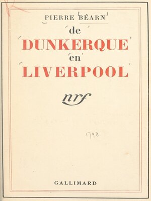 cover image of De Dunkerque en Liverpool